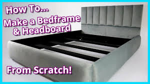 bed frame and headboard