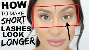 how to make short lashes look longer