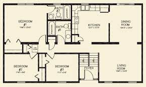 Bedroom Floor Plans Rectangle House
