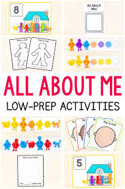 All About Me Activities