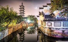 nanxiang ancient town shanghai china