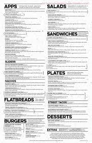 bar louie menu nutrition information