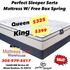 perfect sleeper serta mattress w free