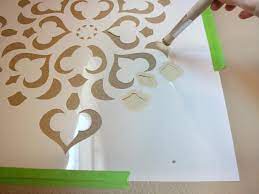 How To Stencil A Focal Wall