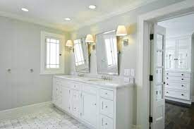 how high to hang a vanity mirror