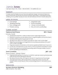Professional cv/resume templates with examples. Event Coordinator Event Planner Resume Event Coordinator Jobs Event Planning Resume