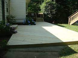 Ideas For Deck Over Concrete Patio And