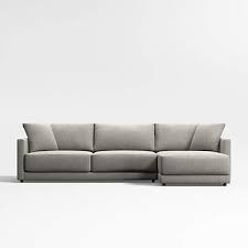 Right Arm Wide Chaise Sectional Sofa