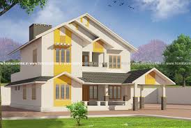 Modern Kerala Home Design On Gable Roof