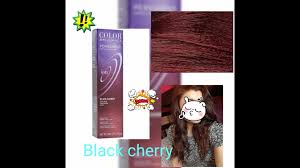 How I Dye My Hair Using Ion Color Brilliance Black Cherry