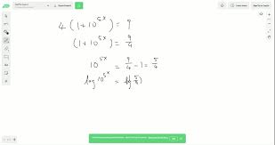 Solved Exponential Equations A Find