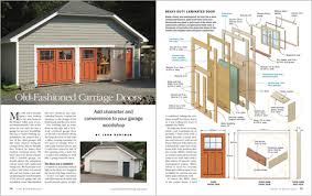 build old fashioned carriage doors