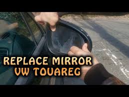 replace the rear view mirror glass