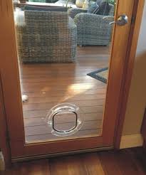 small dog door for glass supplied