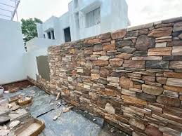 Random Stone Masonry Wall Cladding 3d