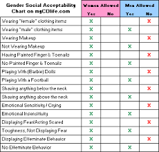 Socially Acceptable Gender Expression My Cool Diverse Life