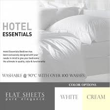 hotel collection flat sheets