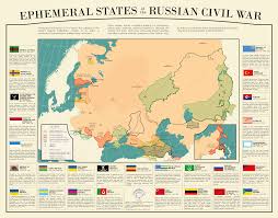 Finland vs russia ⏱ 2pm bst (9am et). Ephemeral States Of The Russian Civil War Vivid Maps