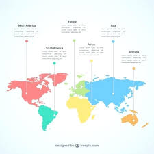 World Map Template Free Vector Political Outline Printable