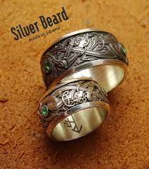 Скандинавские обручальные кольца | Silver Beard