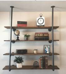 Metal Industrial Pipe Shelving Mounting