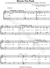 Download and print in pdf or midi free sheet music for someone like you by adele arranged by matikavi11869 for piano (solo). Disney Chorus Winnie The Pooh Sheet Music Easy Piano In F Major Download Print Sku Mn0057572