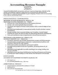 Accounting Cpa Resume Sample Resume Companion