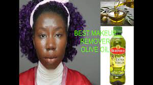 how to remove makeup with olive oil
