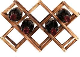 Ferfil Wine Rack Wood Wine Storage