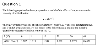 Dynamic Viscosity Of Oilfield Water