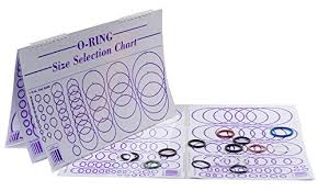Small Parts O Ring Sizing Chart Laminated 3 Sheets Paper