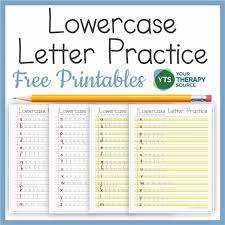 lower case letters printables free