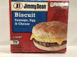 jimmy dean sausage egg cheese biscuit