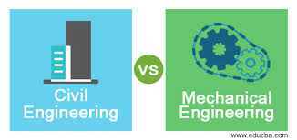 civil engineering vs mechanical
