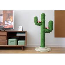 Great savings & free delivery / collection on many items. Cat Cactus Sisal Rope Climbing Post Kinnari Store