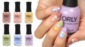 cute spring nail art orly impressions