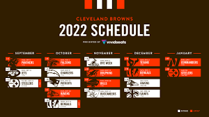 Browns announce 2022 schedule