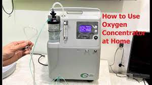 unboxing setup of oxygen concentrator