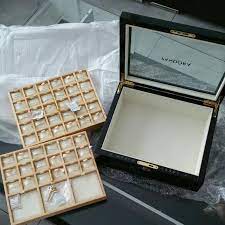authentic pandora wooden jewelry box