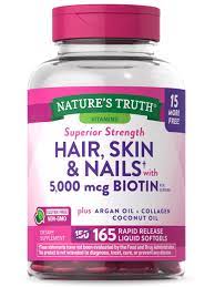 hair skin and nails vitamins 165