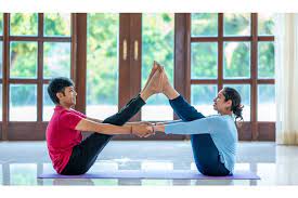 it takes two 10 yoga poses for two people