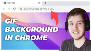 a gif background in google chrome 2021