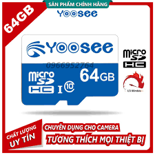 Thẻ Nhớ MicroSD Yoosee Pro Plus 64GB U3 4K - Thẻ Đỏ Cao Cấp giá cạnh tranh