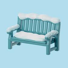 Free Psd 3d Winter Icon With Bench