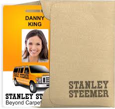 stanley steemer official id cards by