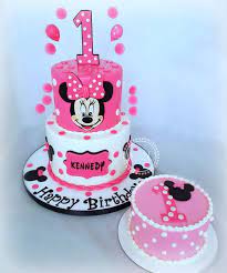 21 Wonderful Photo Of Minnie Mouse Cakes 1st Birthday  gambar png
