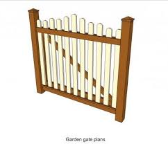 Garden Gate Plan Free Woodworking