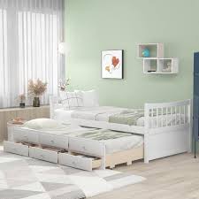 Gojane White Twin Size Daybed With