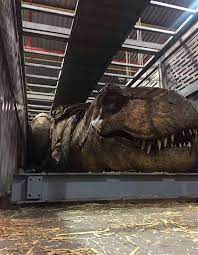 His scenic water cruise starts. Tyrannosaurus Rex Animatronic Fallen Kingdom Jurassic Park Wiki Fandom