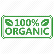 Badge Certified Organic Stamp Icon